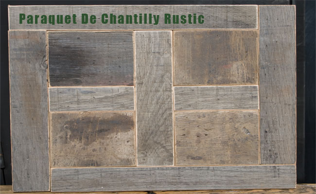 Reclaimed Parquet Flooring Panels