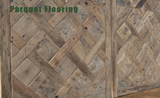 Reclaimed Parquet Flooring